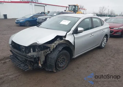 2018 Nissan Sentra S из США, поврежденный, VIN 3N1AB7AP7JY347614